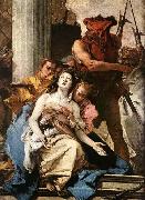 Giovanni Battista Tiepolo The Martyrdom of St Agatha Spain oil painting artist